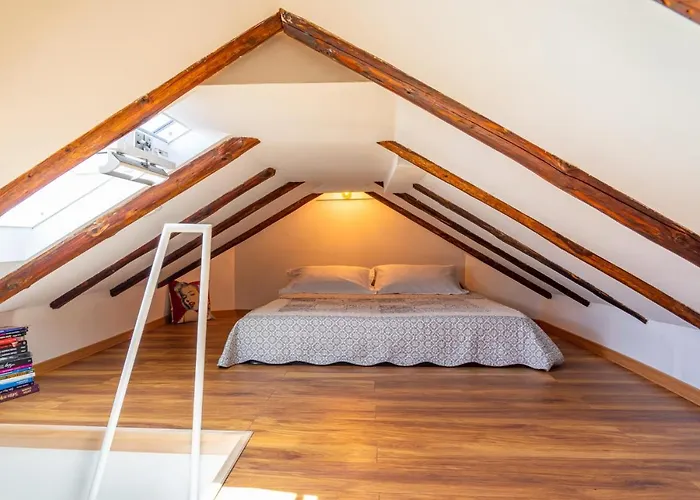Cool Attic Marina In The Heart Of Apartment
