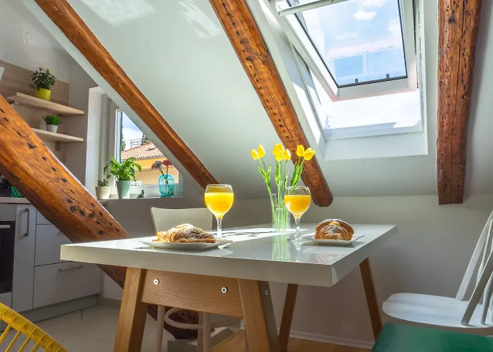 Apartment Cool Attic Marina In The Heart Of
