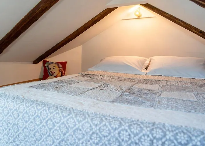 Cool Attic Marina In The Heart Of Apartament